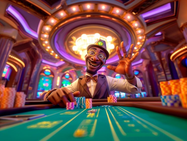Antarmuka kontrol taruhan Teen Patti